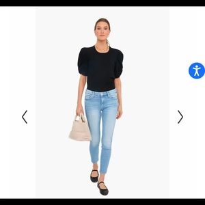 Mother the looker ankle jeans